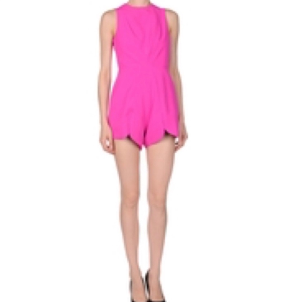 AQ/AQ hot pink romper